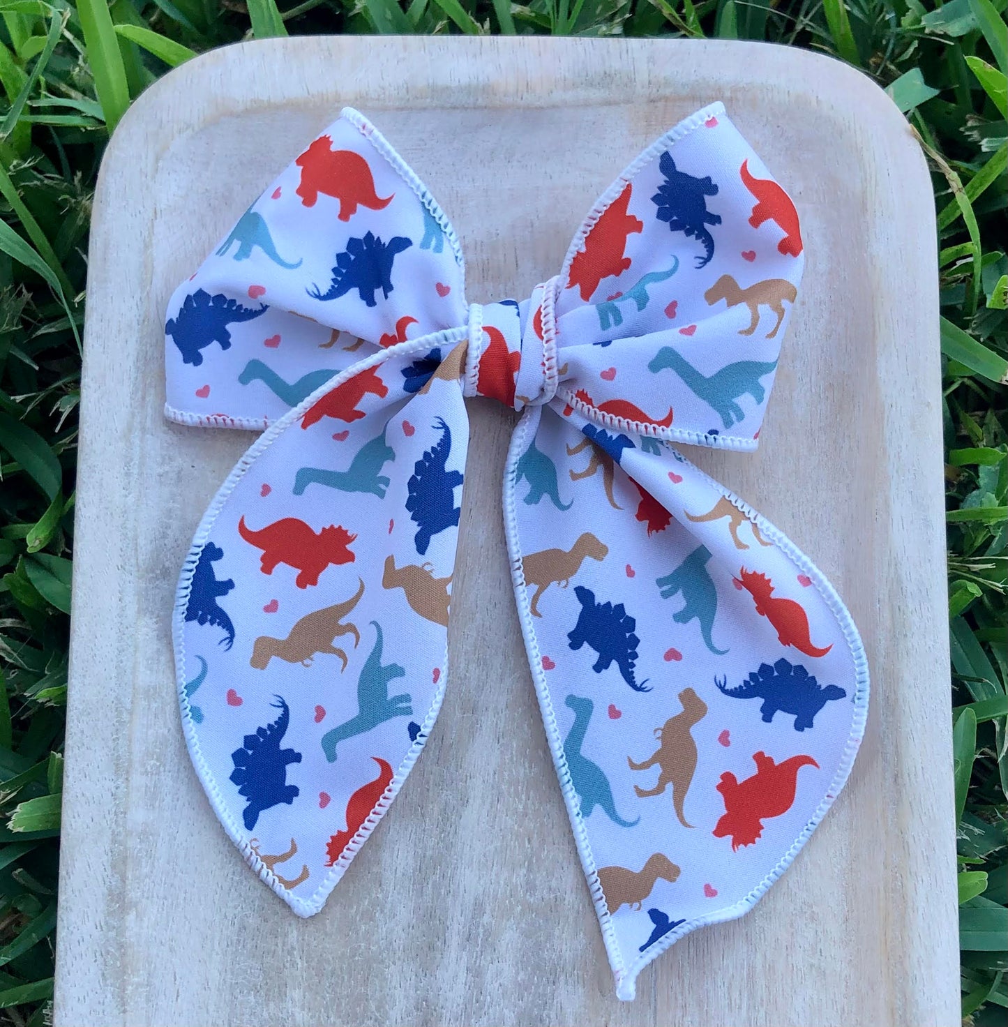 DINO HAND TIED BOW