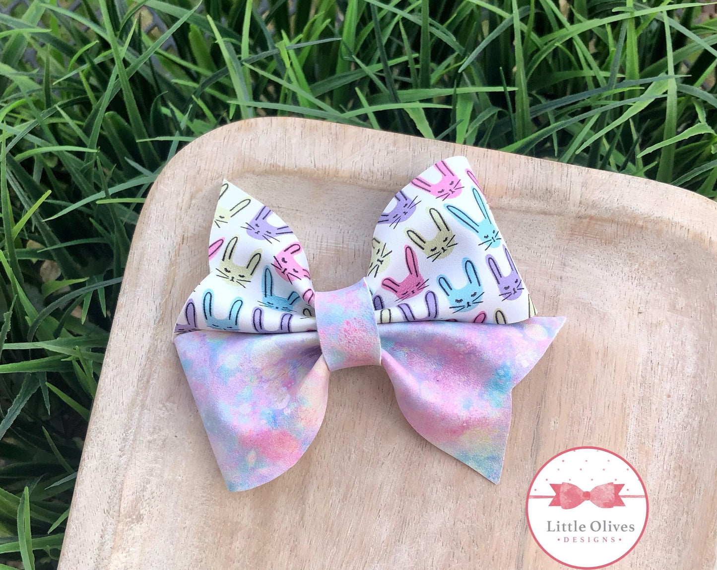 EGG DYE BUNNY LARKIN BOW