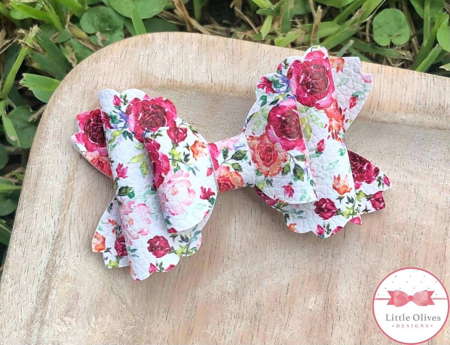 FALL FLORAL BOW