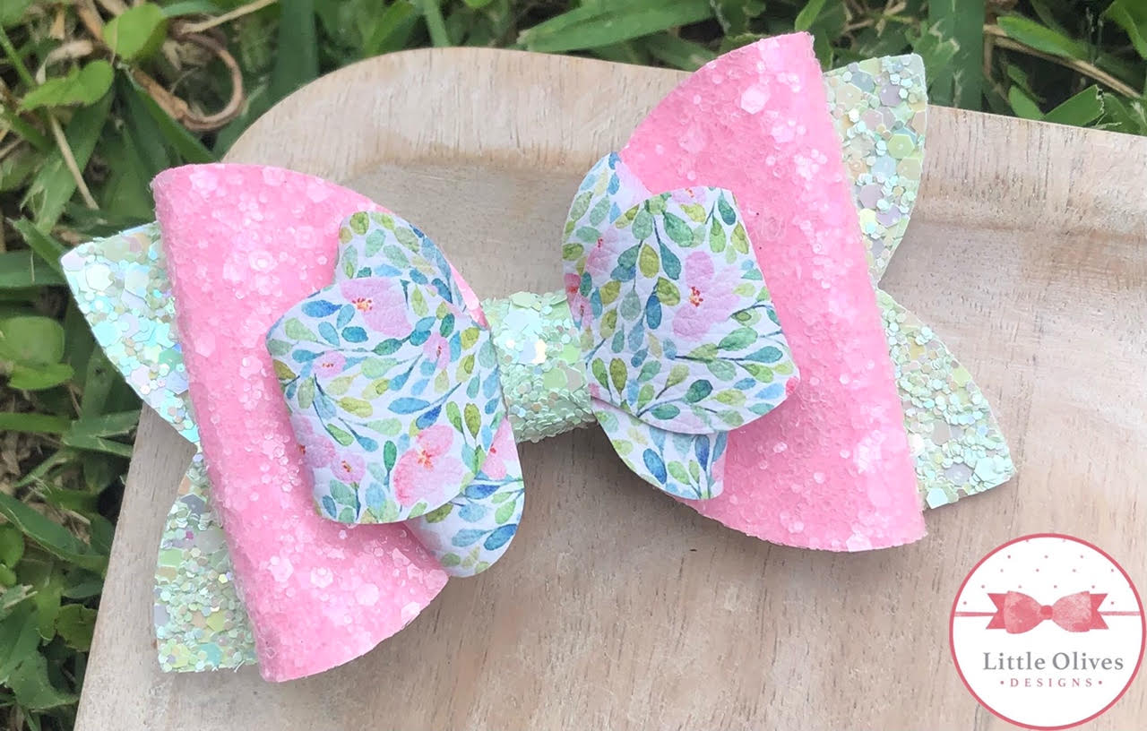 FLORAL GARDEN BOW