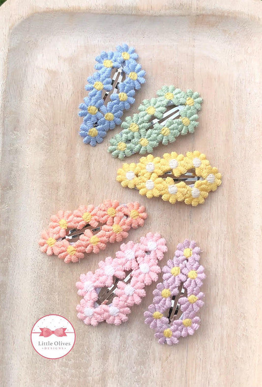 FLOWER SNAP CLIPS