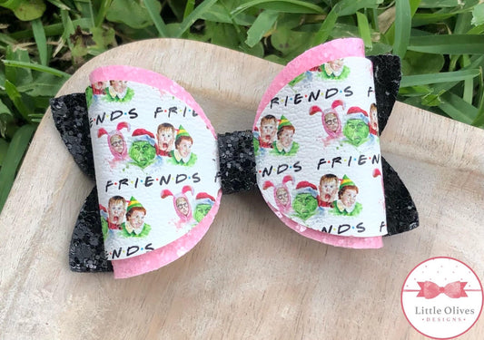 FRIENDS CHRISTMAS BOW