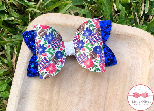 GIANT TEAM WATERCOLOR BOW