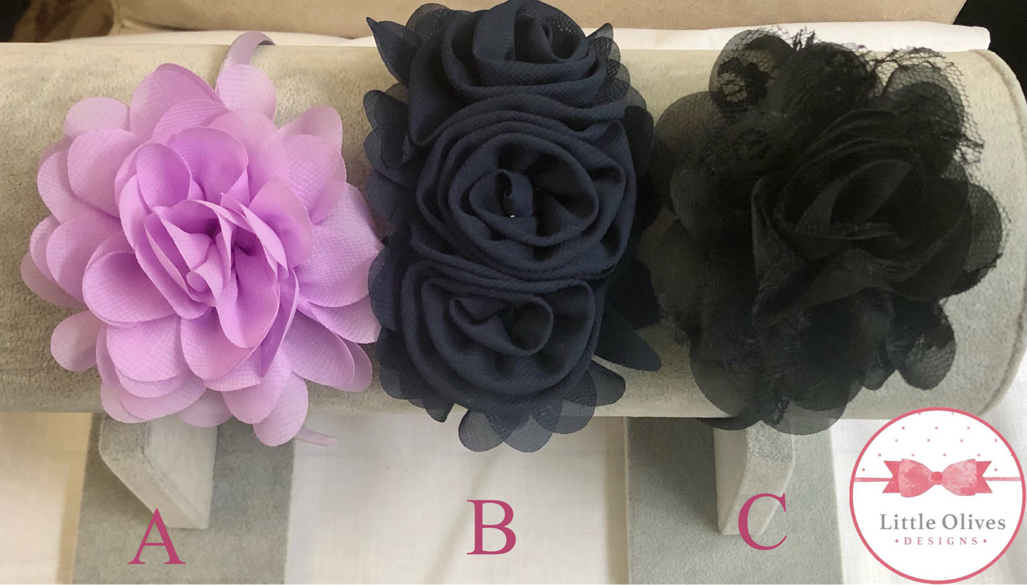 FLOWER HEADBANDS