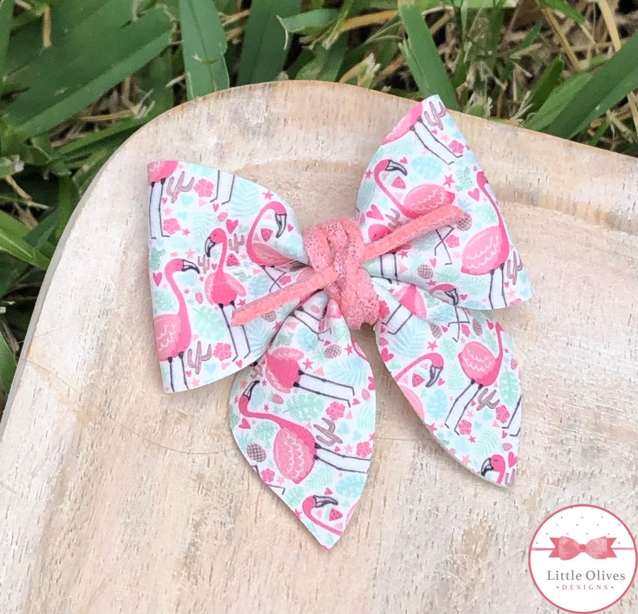 FLAMINGO MINI SAILOR BOW