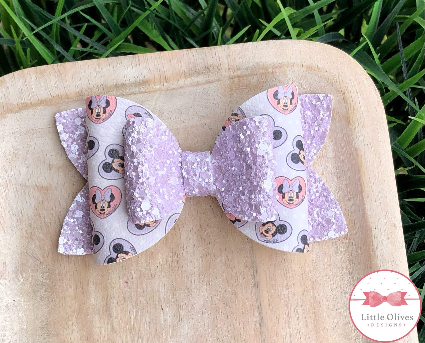 MOUSE HEARTS BOW