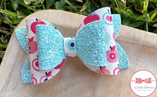 AQUA APPLES BOW