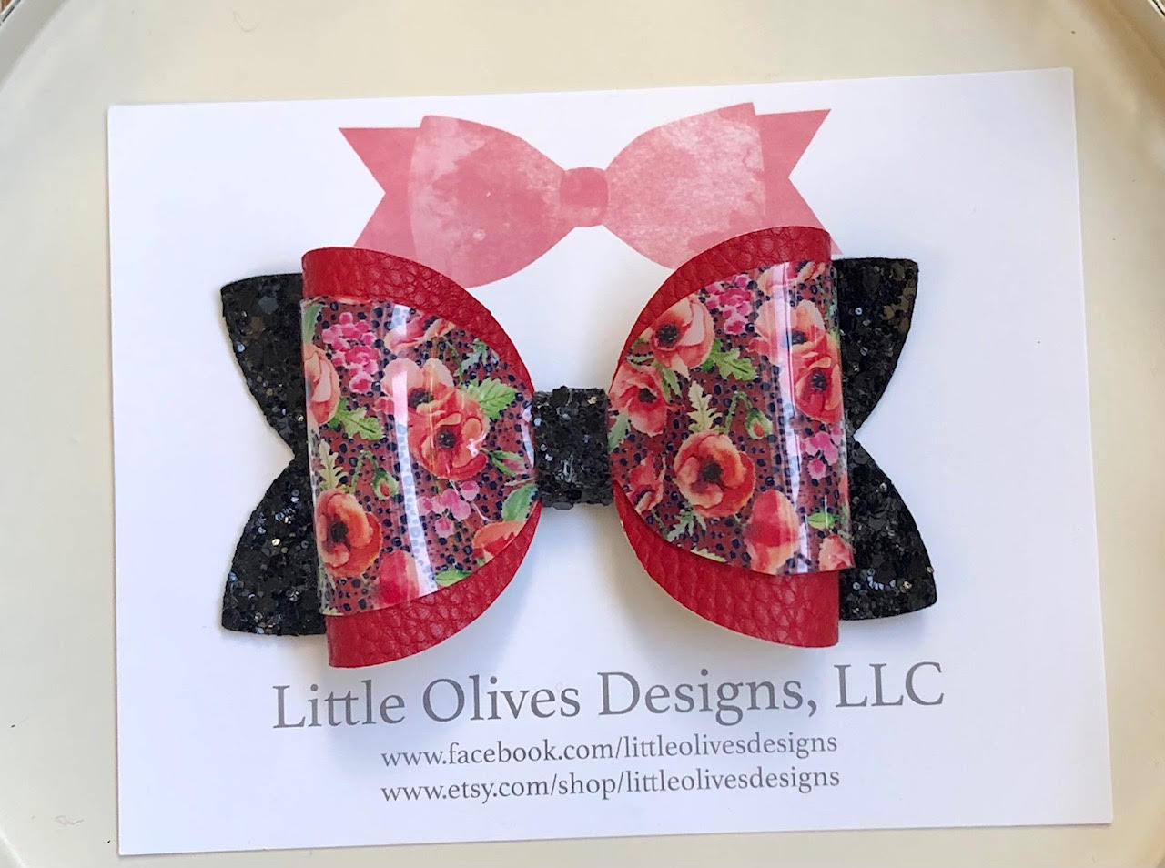 POPPIES BOW