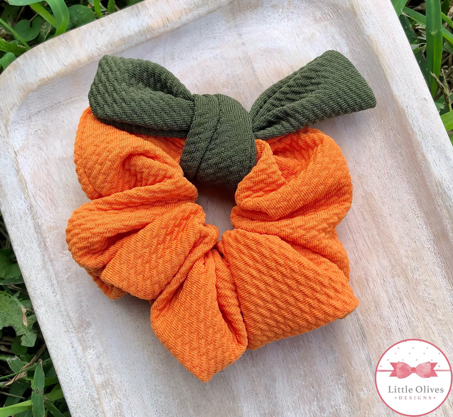 PUMPKIN SCRUNCHIE