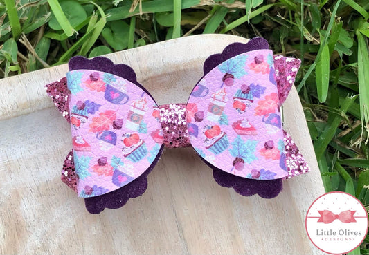 PURPLE PSL BOW