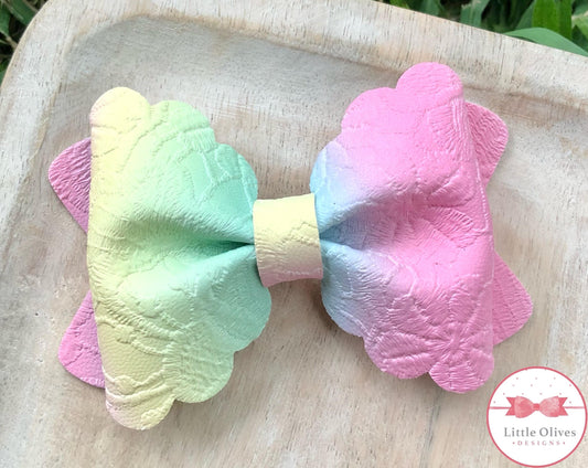 RAINBOW LACE MARIA BOW