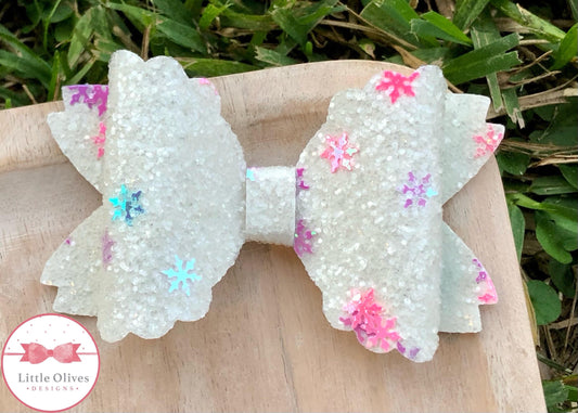 SNOWFLAKE SUGAR BOW