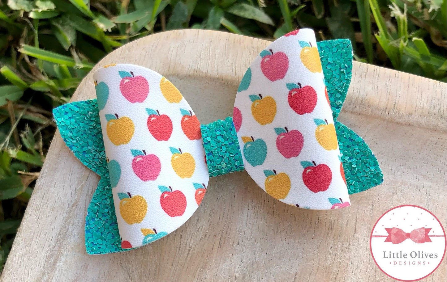 COLORFUL APPLES BOW