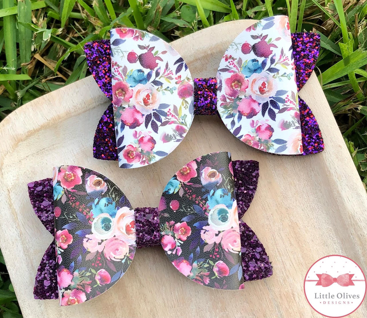 DAY & NIGHT FLORAL BOW